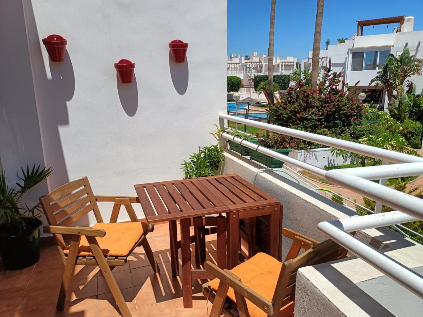 Precioso Apartamento Con Piscina Y Garage Паломарес Екстериор снимка